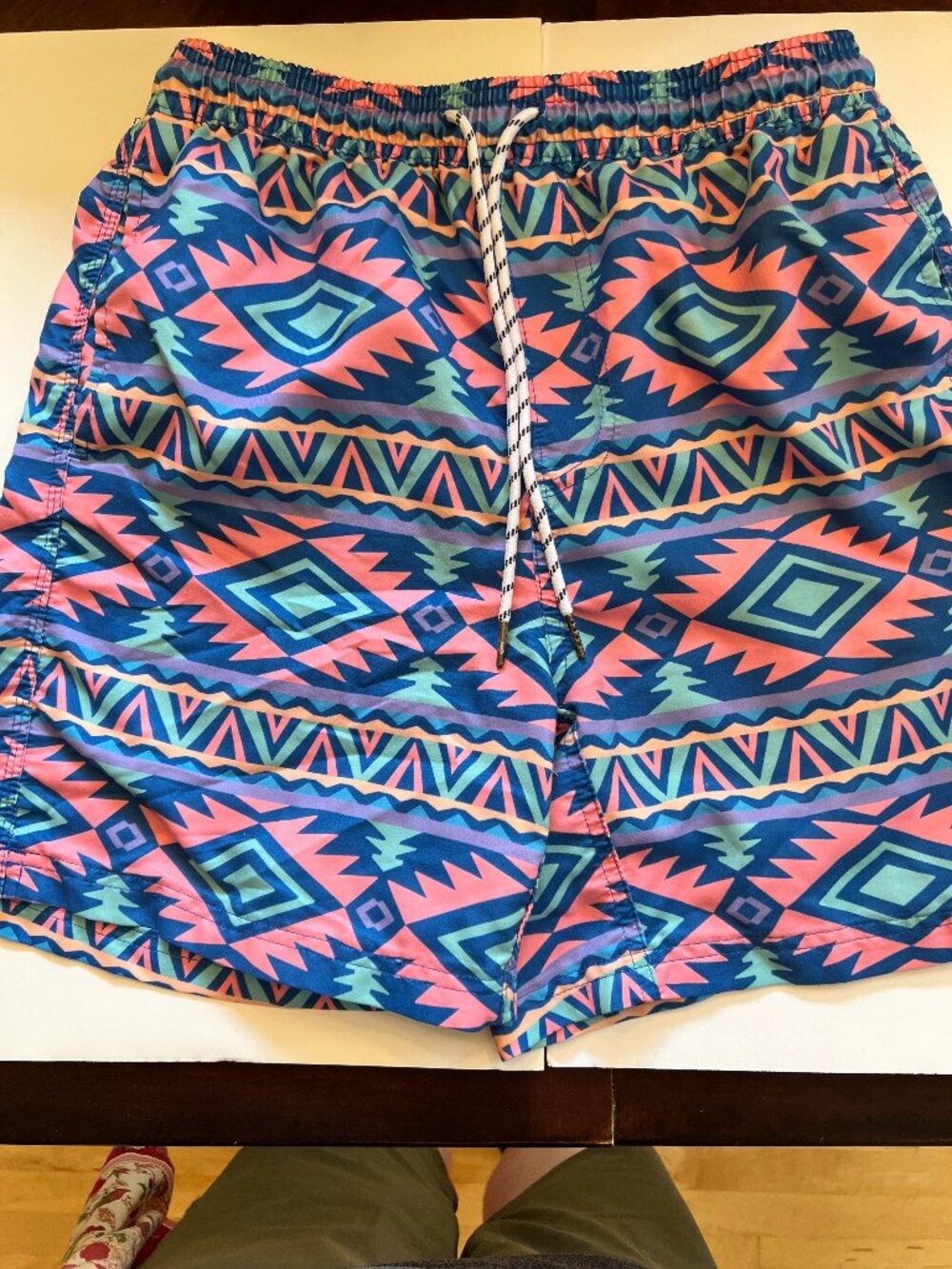 Spicy Tuna Swim Trunks Board Shorts - Vintage Vibes